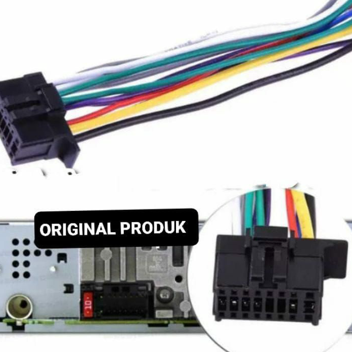 Jual Diskon Kabel Soket Head Unit Pioneer Pin Socket Head Unit