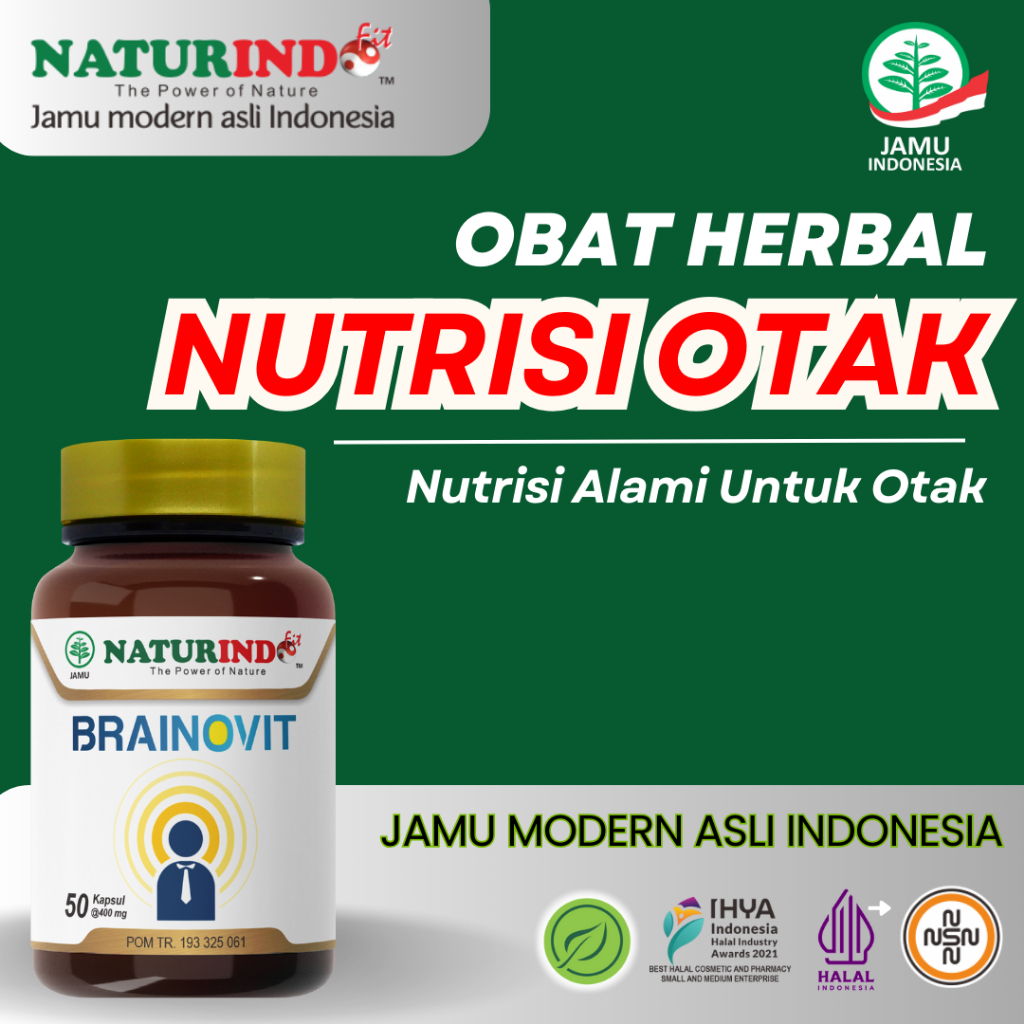 Jual Obat Herbal Suplemen Nutrisi Otak Tingkatkan Daya Ingat Kecerdasan ...