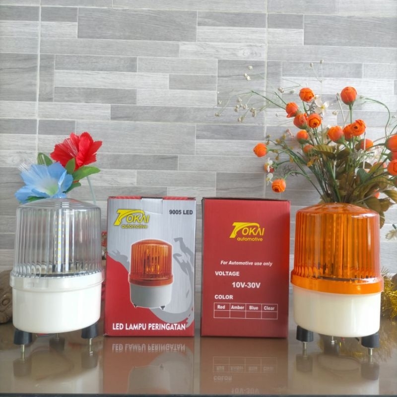 Jual LAMPU Rotary Led Rotari Peringatan Warning Light Mobil Truk Truck ...