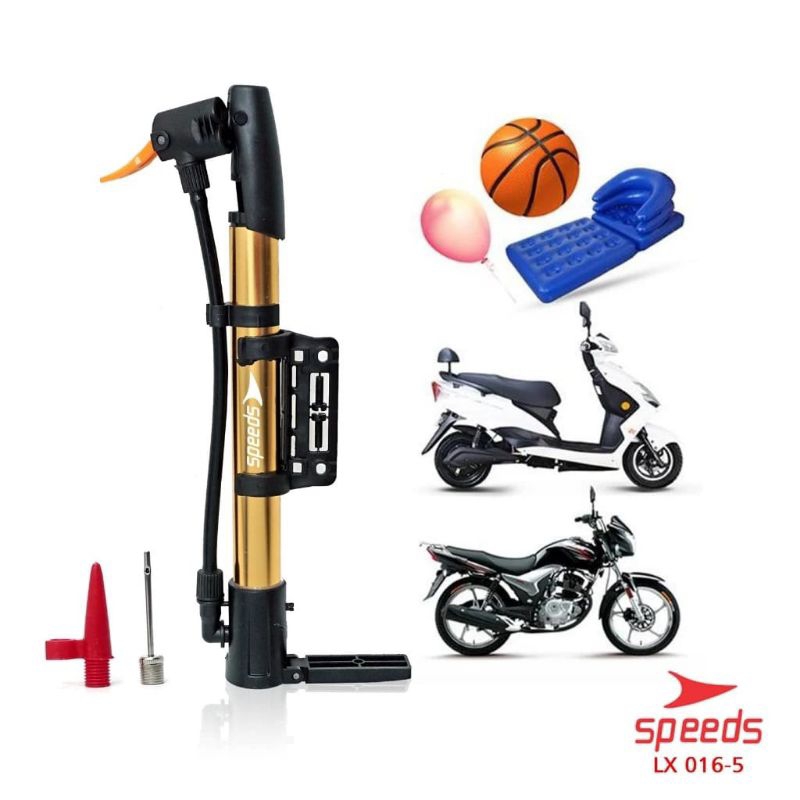 Jual SPEEDS pompa angin ban sepeda atau bola pompa tangan Pompa Angin ...