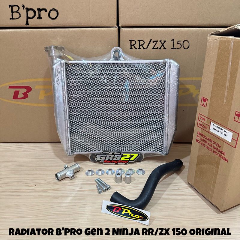 Jual RADIATOR BPRO GEN 2 NINJA R SS RR NEW OLD ZX CBU 150 RADIATOR ALMU ...