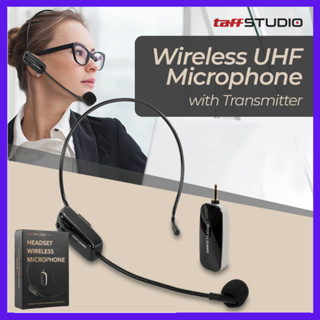 Mic wireless headset online terbaik