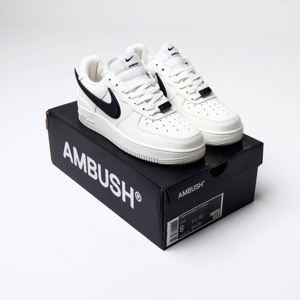 Jual Slprds Sepatu Nike Air Force 1 Low Ambush White Sail Black Af1 Shopee Indonesia 8095