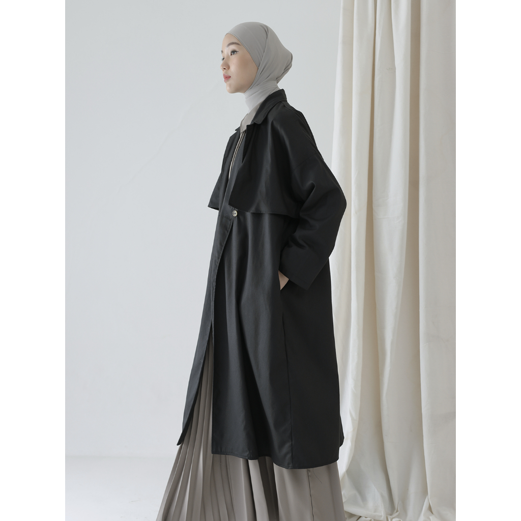 Jual Narya by Aska Label - Outerwear wanita blazer panjang wanita