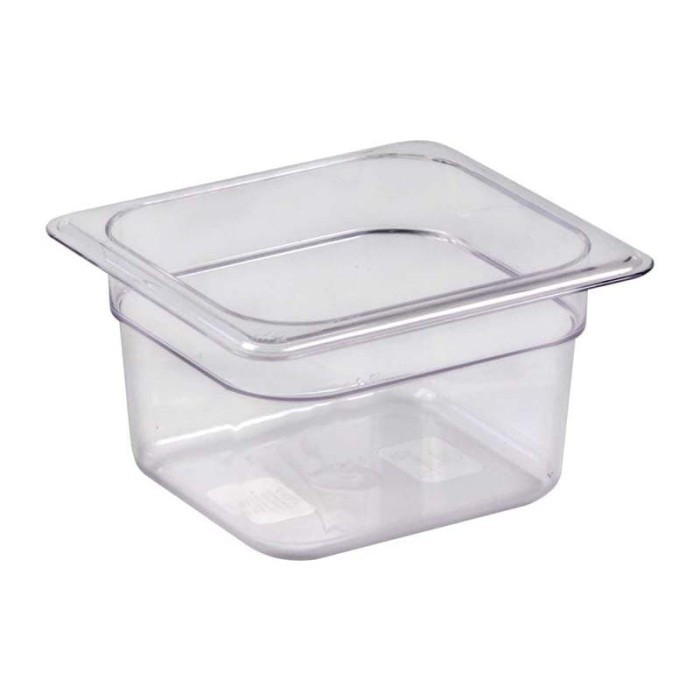 Jual MUTU Food Pan Polycarbonate 1/6 Kedalaman 10 cm PCP1/6-100 ...