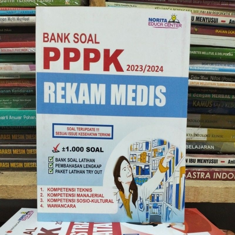 Jual Buku PPPK Rekam Medis : Bank Soal PPPK Rekam Medis 2023-2024 ...