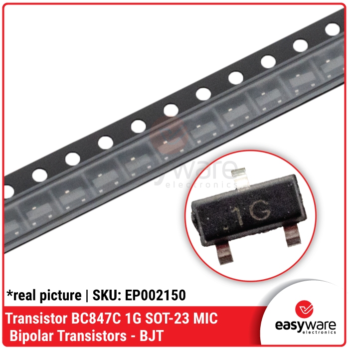 Jual Transistor BC847 SOT-23 BC847C 1G SOT23 BC847 SMD ORI BC847CLT1 1G ...