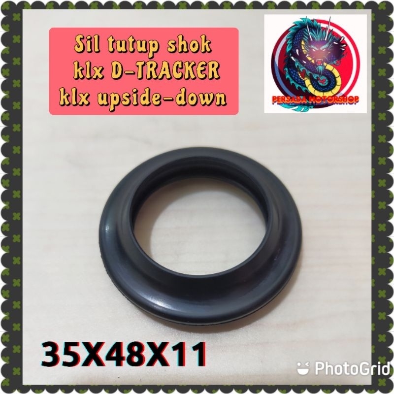 Jual Sil seal tutup shock abu KLX DTRACKER / DTRACKER / KLX UPSIDE
