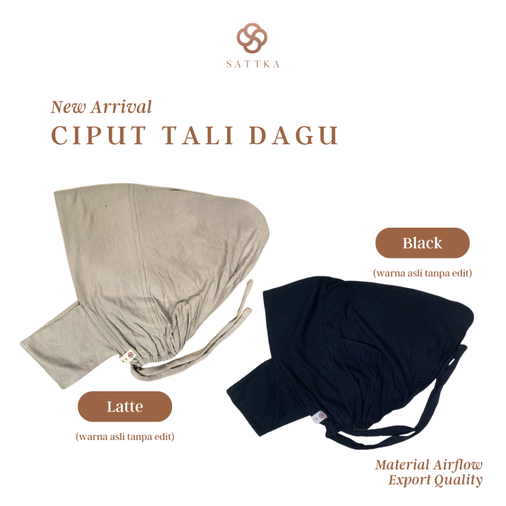 Jual Ciput Tali Dagu Anti Tembem (Antem) Airflow Sattka Basic | Shopee ...