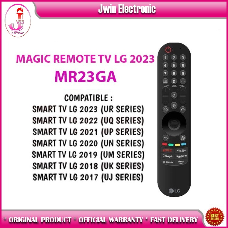 Jual LG Magic Remote MR23GA Remote Smart TV LG MR23 MR23GN 2023