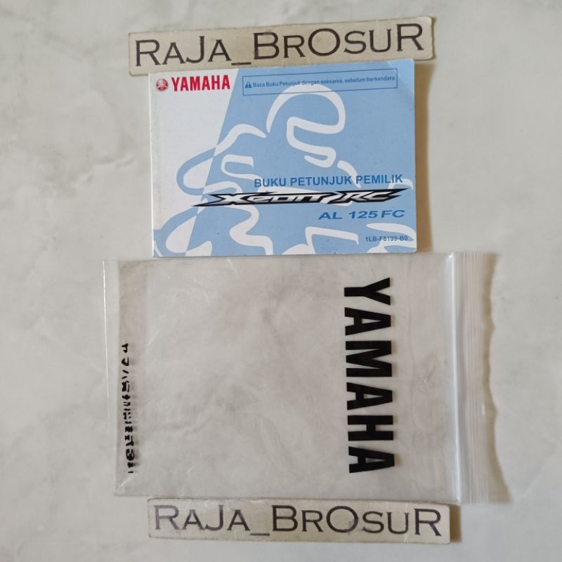 Jual Buku petunjuk pemilik/Manual book Yamaha Xeon RC 125 1LB 20132015 Shopee Indonesia