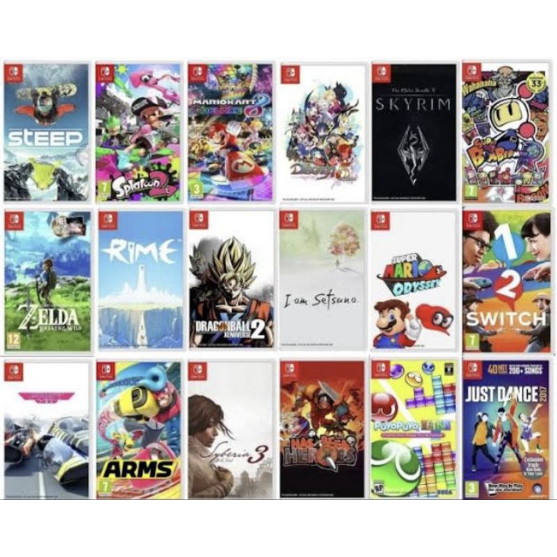 Jual Isi Games Nintendo Switch CFW & Android (Termasuk Memori) | Shopee ...