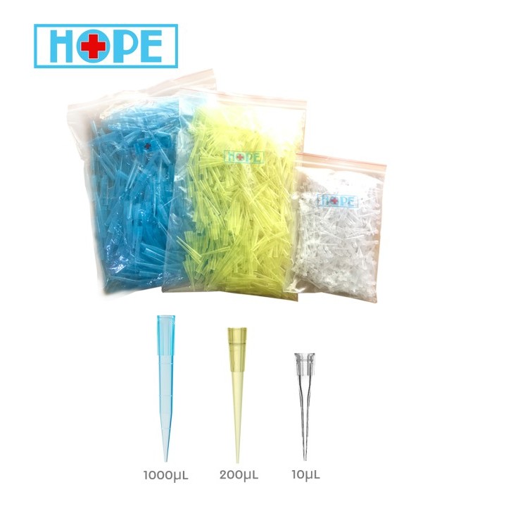 Jual Hope Blue Micropipette Tips 1000ul / Micropipet Tip Biru isi 500 ...