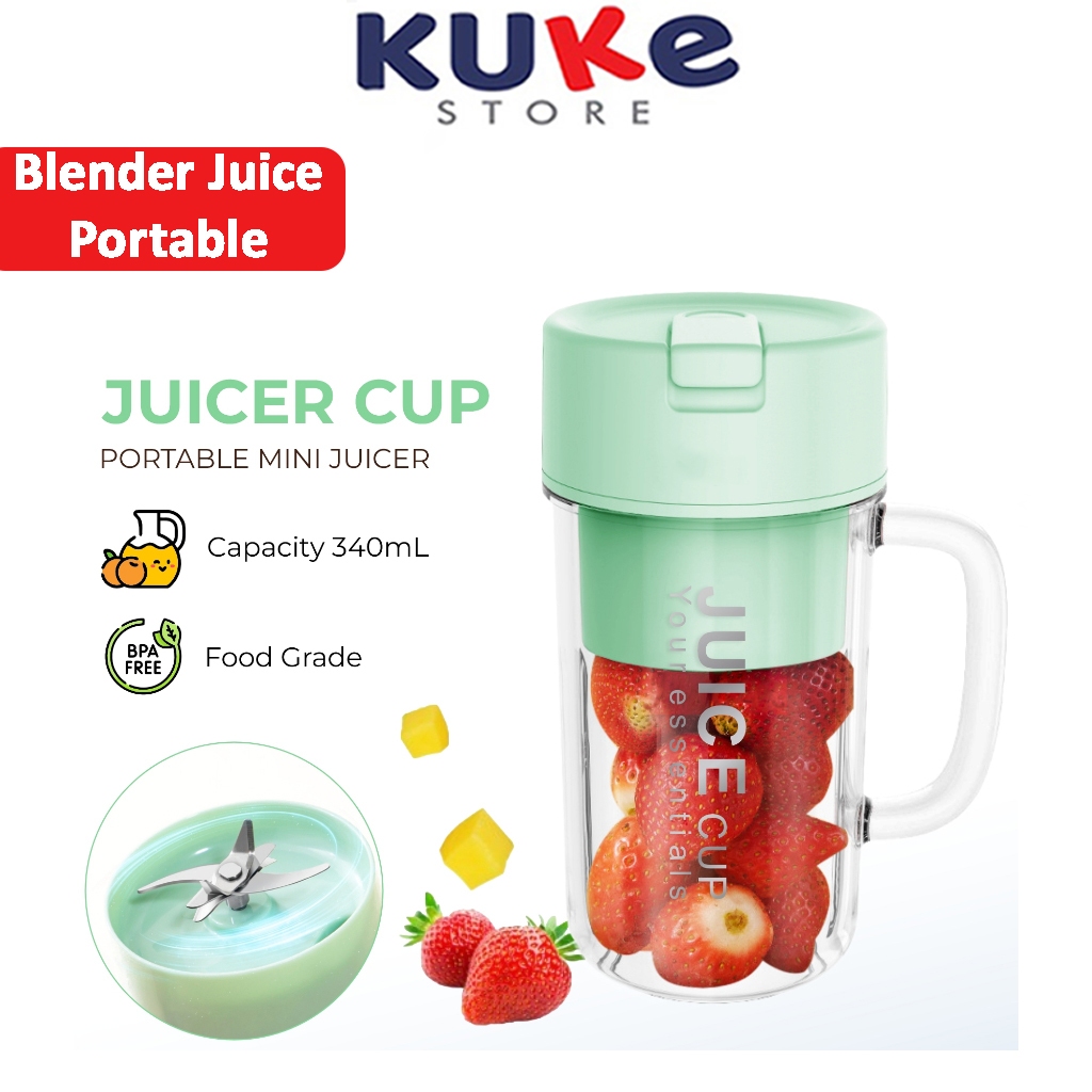 Portable Mini Juicer Straw Cup Juicing Cup USB Rechargeable Electric Juicer  Fruit Milkshake Blender.1PACK