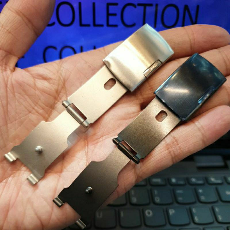 Jual BUCKLE AC JAM TANGAN RANTAI UNIVERSAL 14MM 16MM 18MM 20MM 22MM ...
