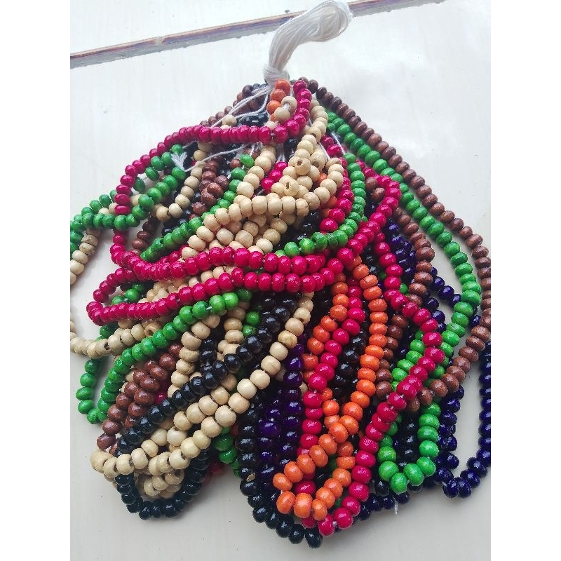 Jual manik manik kayu ukuran 5 mm | Shopee Indonesia