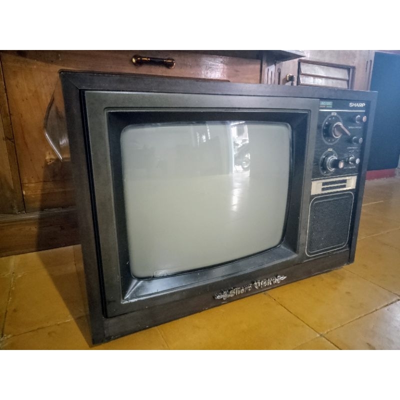 Jual Tv jadul 14 " Sharp Shopee Indonesia