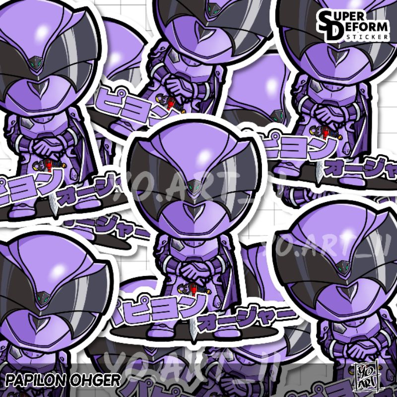 Jual Stiker Set - Super Sentai Series vol.47 - Ohsama Sentai KING OHGER ...
