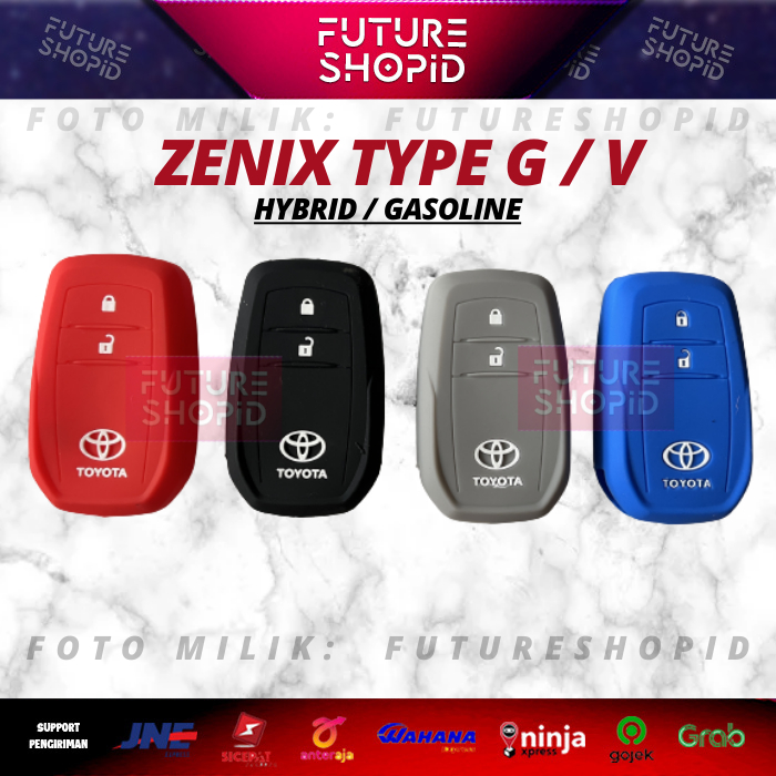 Jual Sarung Remote Zenix G V Cover Kunci Keyless Toyota New Hybrid Bensin Pelindung