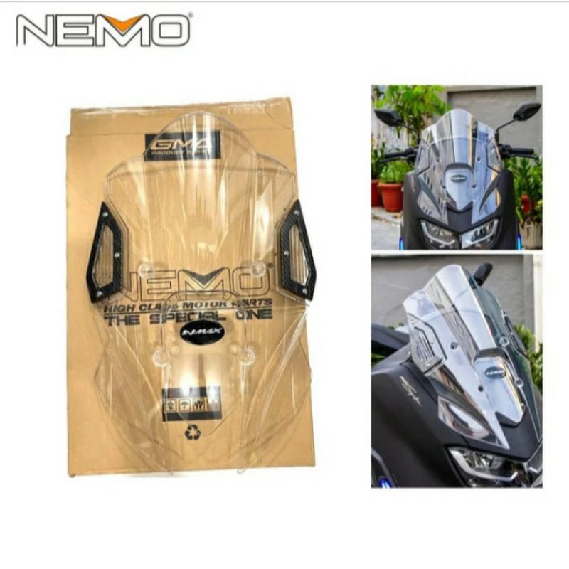Jual Winshield Nmax NEMO 2 Warna/ Visor Nemo Yamaha Nmax 2 Warna Tebal ...