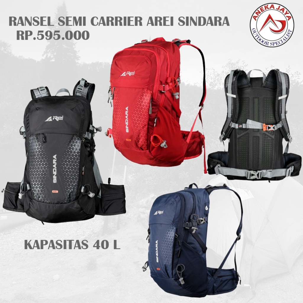 Jual TAS RANSEL AREI SINDARA 40 LITER | Shopee Indonesia