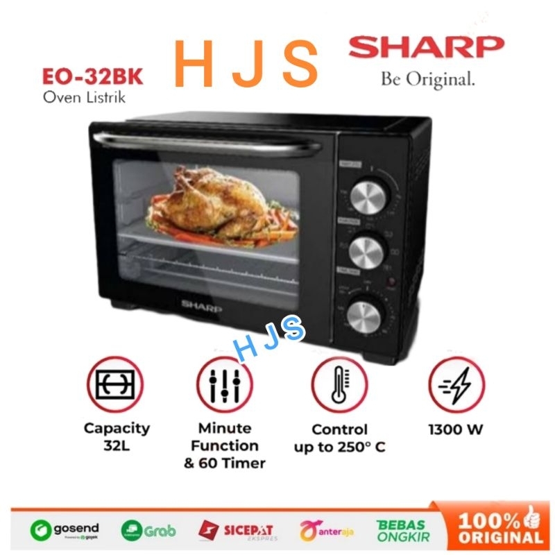 Jual OVEN LISTRIK SHARP EO32/EO32BK 32 LITER Shopee Indonesia