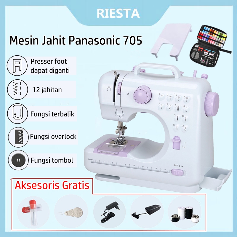 Jual Mesin Jahit Mini Portable Led Stitch Pola Pakaian Jahit Tangan Shopee Indonesia