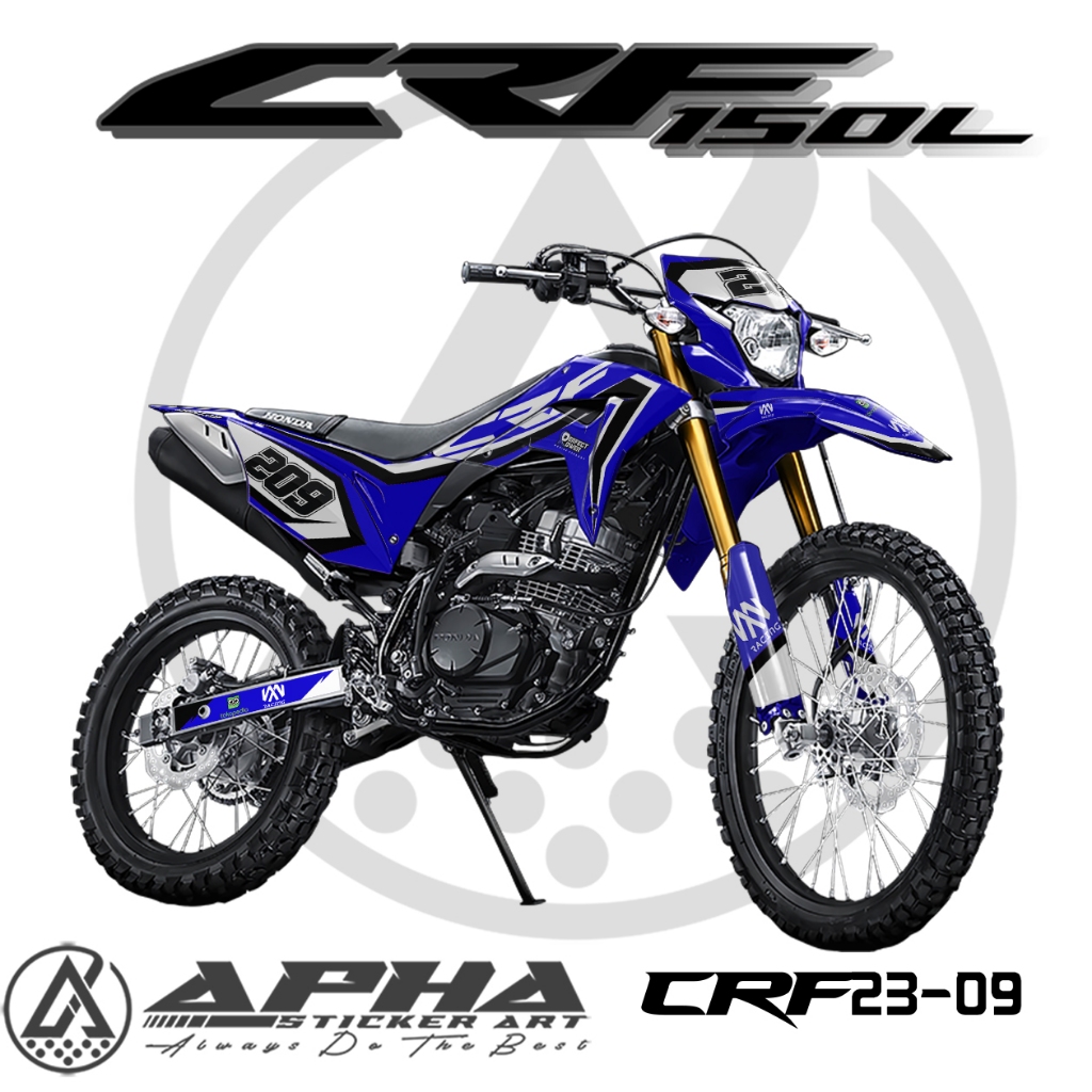 Jual Sticker Decal Crf L Full Body Stiker Supermoto Decal Crf