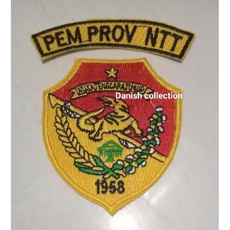 Jual BET BORDIR LOGO LAMBANG PROVINSI NTT NUSA TENGGARA TIMUR | Shopee ...