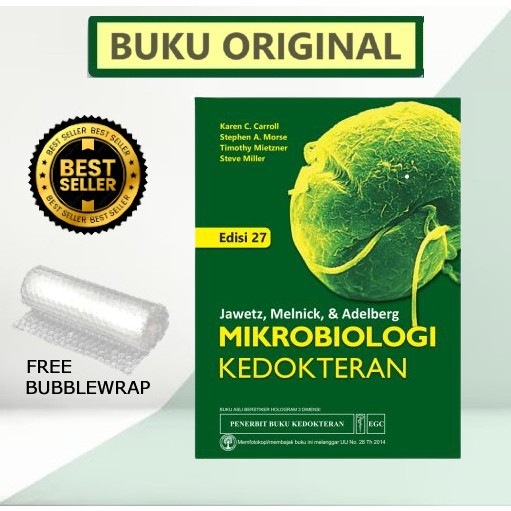 Jual ORI Mikrobiologi Kedokteran Edisi 27 - Jawetz | Shopee Indonesia