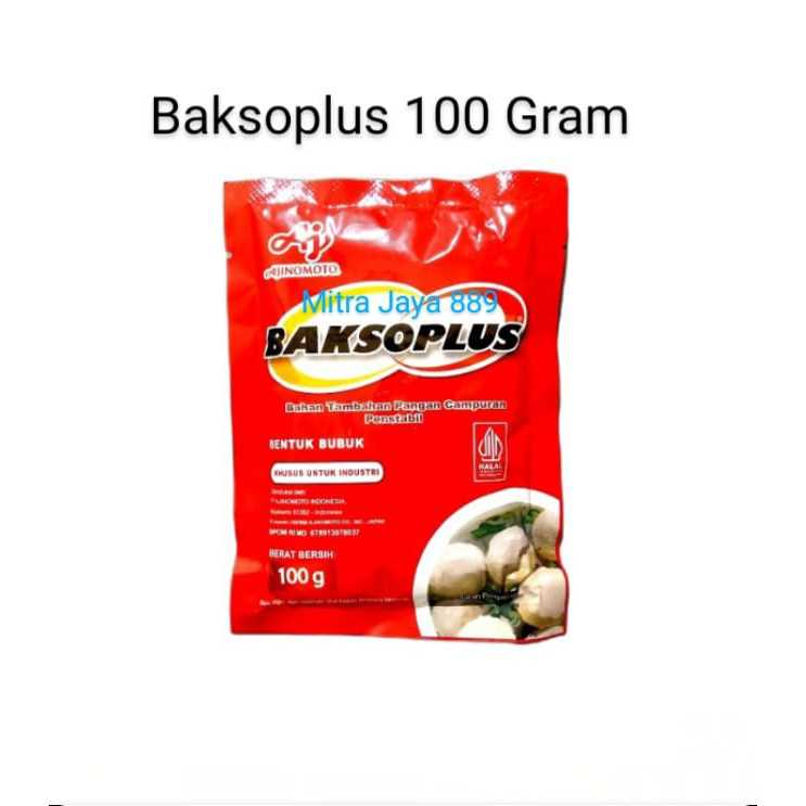 Jual Tepung Premiks Bakso Baksoplus Ajinomoto 100 Gram Bakso Plus