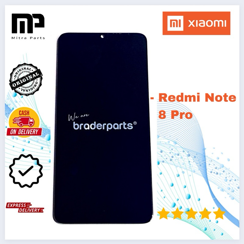 Jual LCD TOUCHSCREEN XIAOMI REDMI NOTE 8 PRO OEM BRADERPARTS | Shopee ...