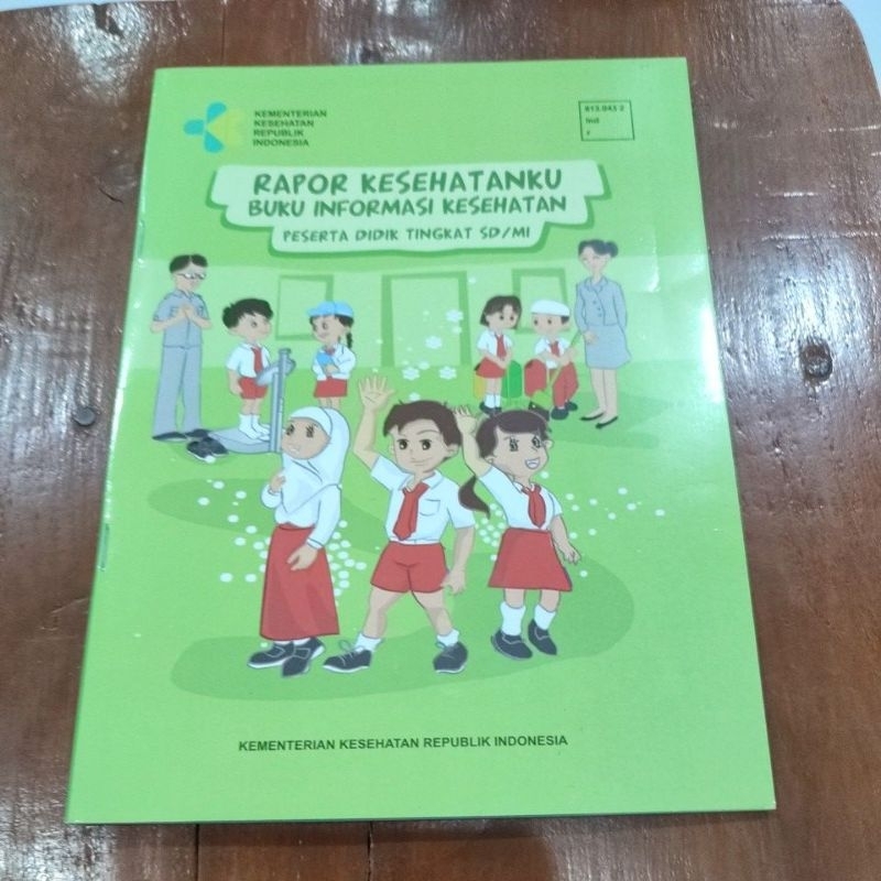 Jual Buku Hijau Rapor kesehatanku untuk SD/MI | Shopee Indonesia