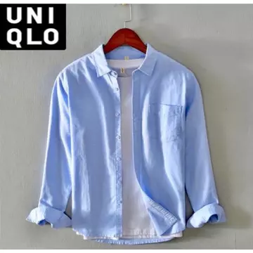 Kemeja Polos Pria Lengan Panjang Simpel Nyaman Dan Stylish