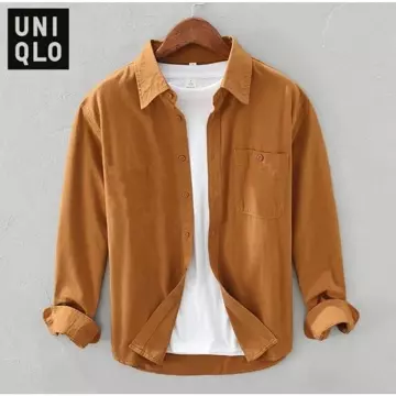 Kemeja Polos Pria Lengan Panjang Simpel Nyaman Dan Stylish
