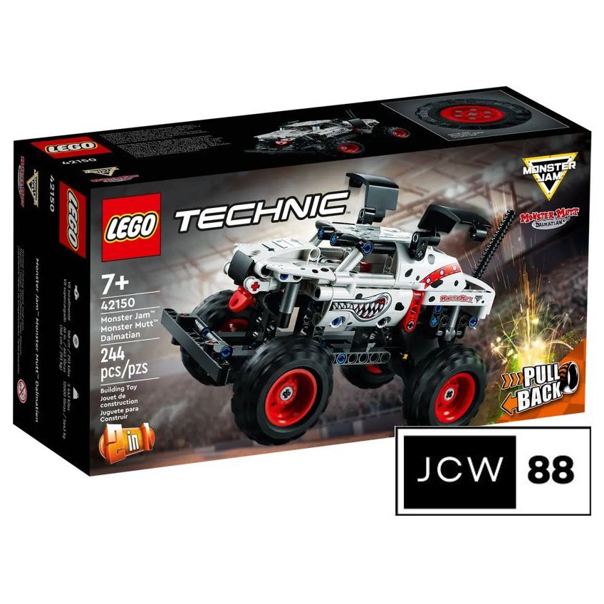 Jual Lego 42150 Technic 2in1 Monster Jam Mutt Dalmatian mainan mobil ...