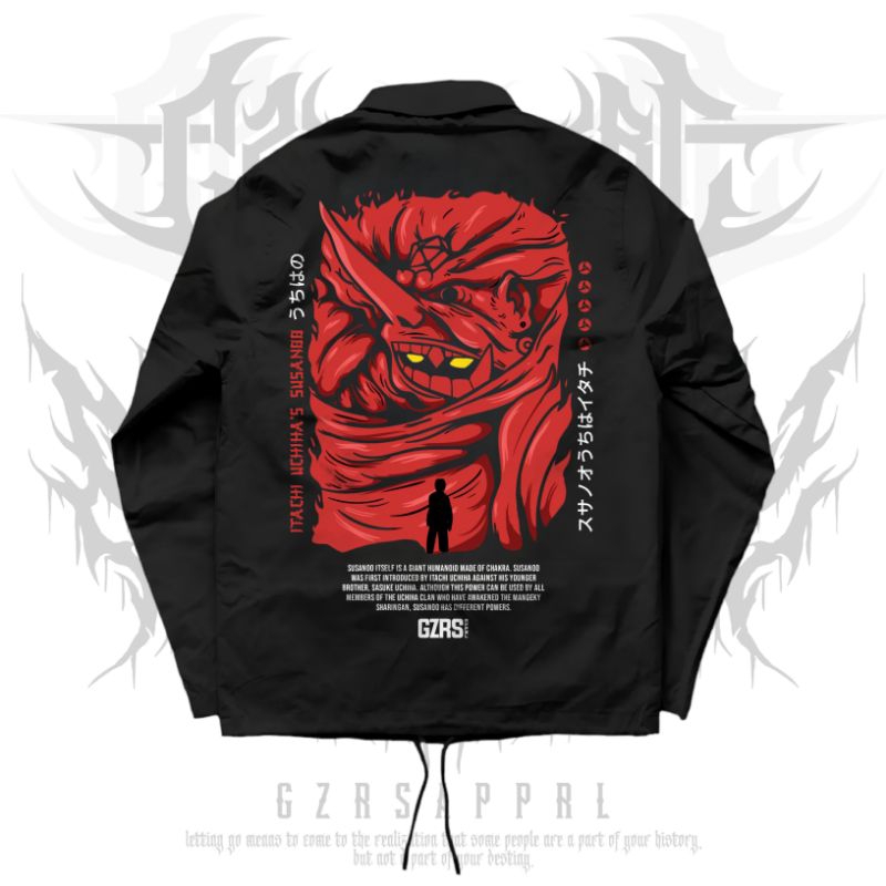 Jual GZRS Coach Jacket Susanoo Itachi Shopee Indonesia