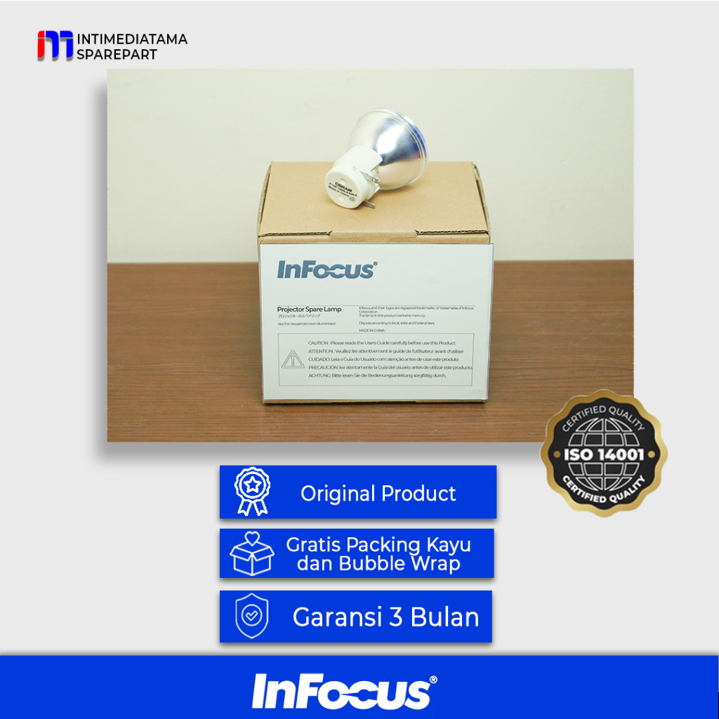 Jual Lampu Proyektor Infocus IN112, IN114, IN116, Original | Shopee ...