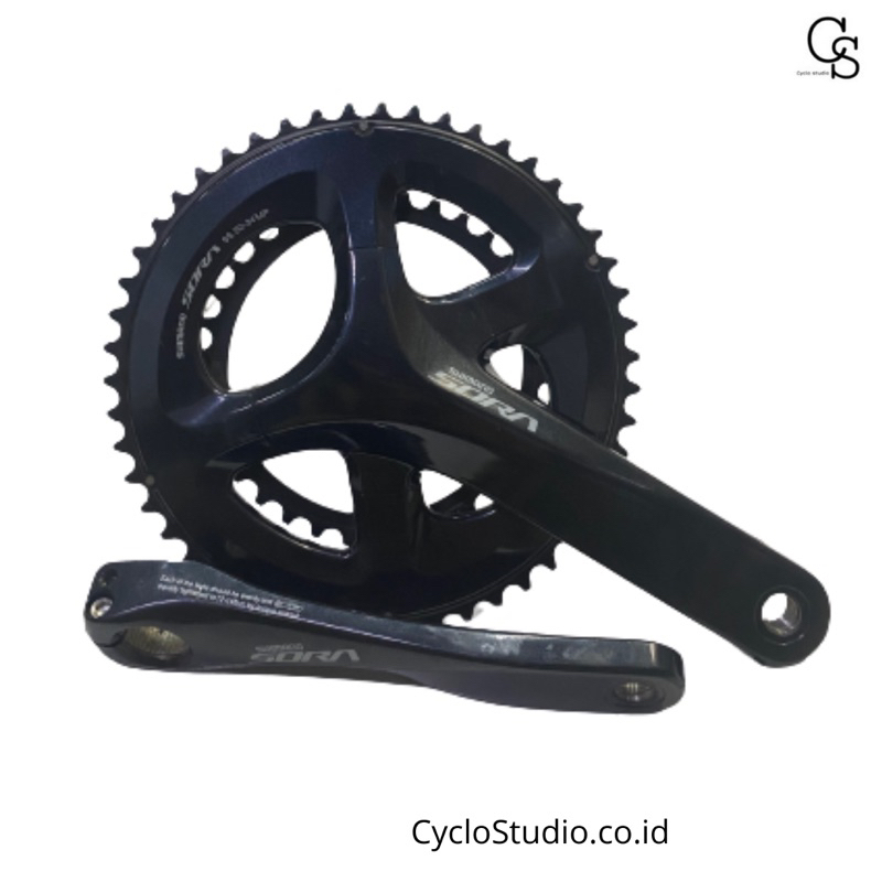 Triple Crankset Road Bike Sora 9 Speed Crankset シマノ Shimano FC