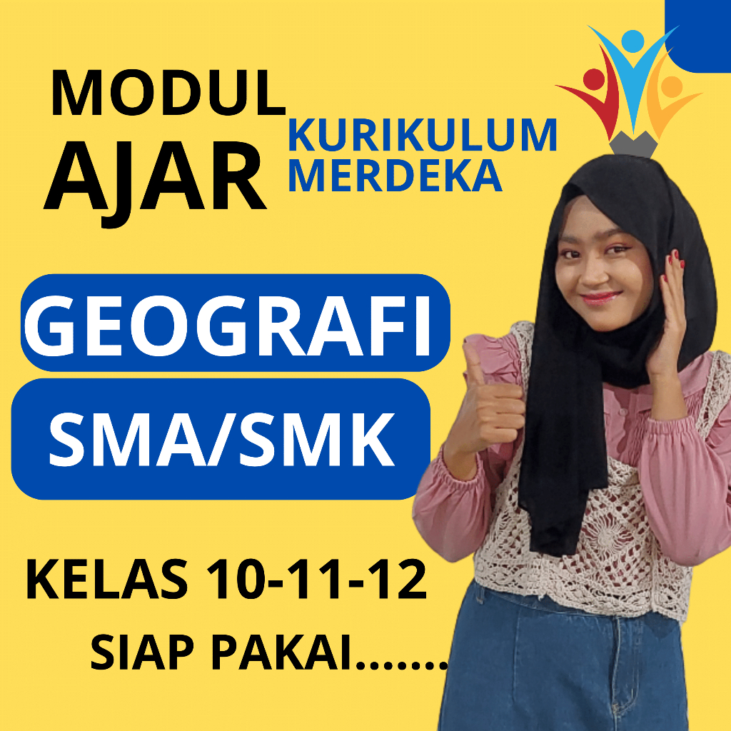 Jual PERANGKAT AJAR GEOGRAFI KELAS 10 11 12 KURIKULUM MERDEKA SMA SMK ...