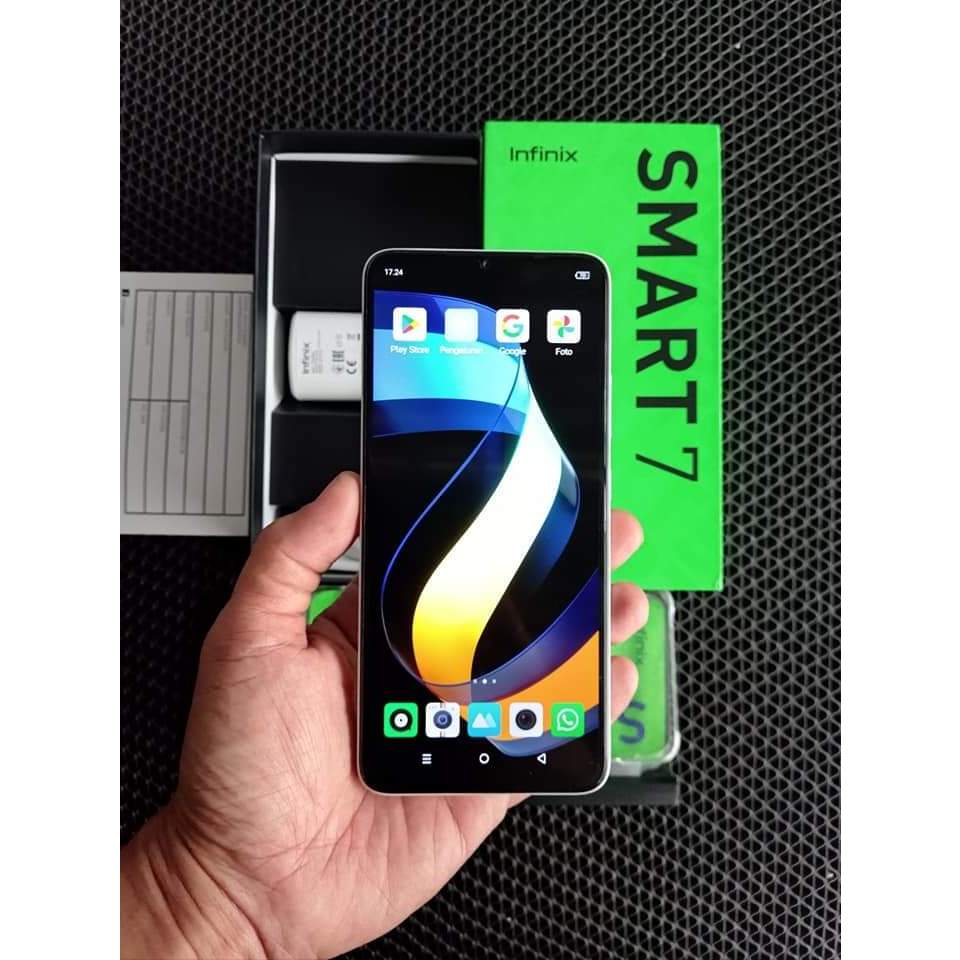 Jual Infinix Smart 7 3/64GB SECOND FULLSET | Shopee Indonesia