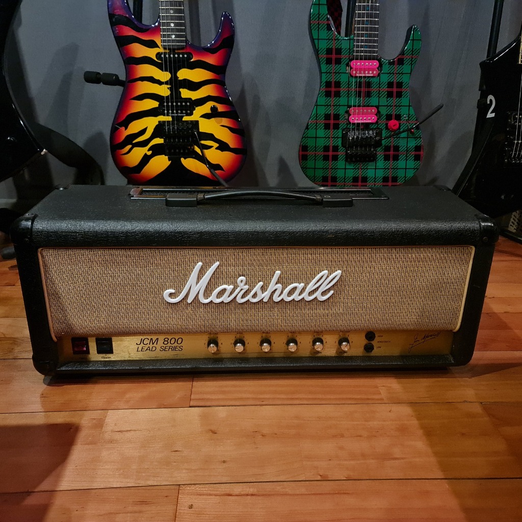 Jual 1983 Vintage Marshall JCM800 2203 Original Head Amp JCM 800 LANGKA