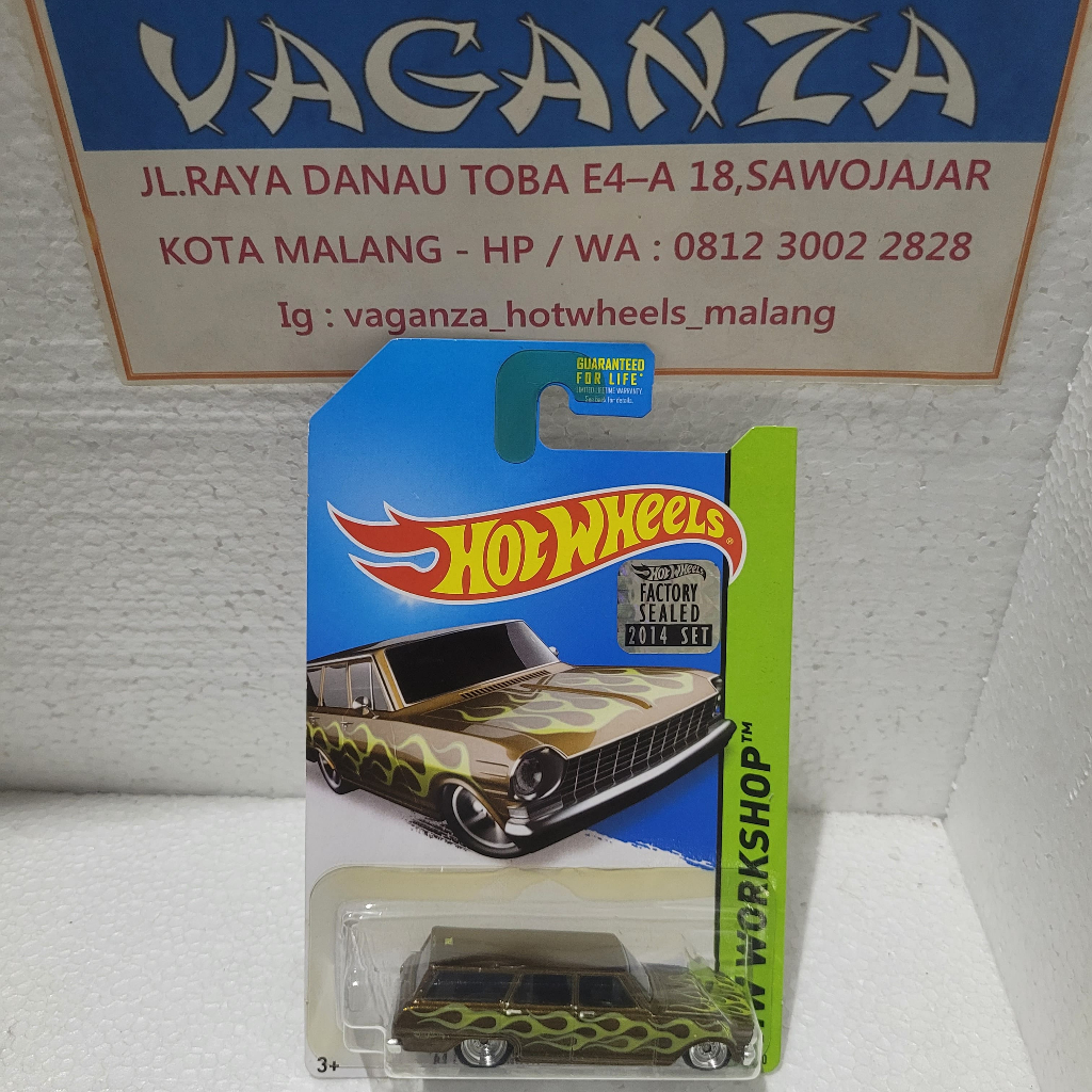 Jual Hot Wheels Sth 64 Chevy Nova Station Wagon Hot Wheels Super Treasure Hunt Factory Sealed 