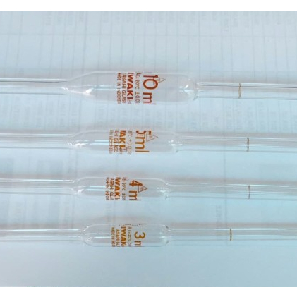 Jual Pipet Volum 5ml / Volume Pipette 5ml / Pipet Gondok IWAKI | Shopee