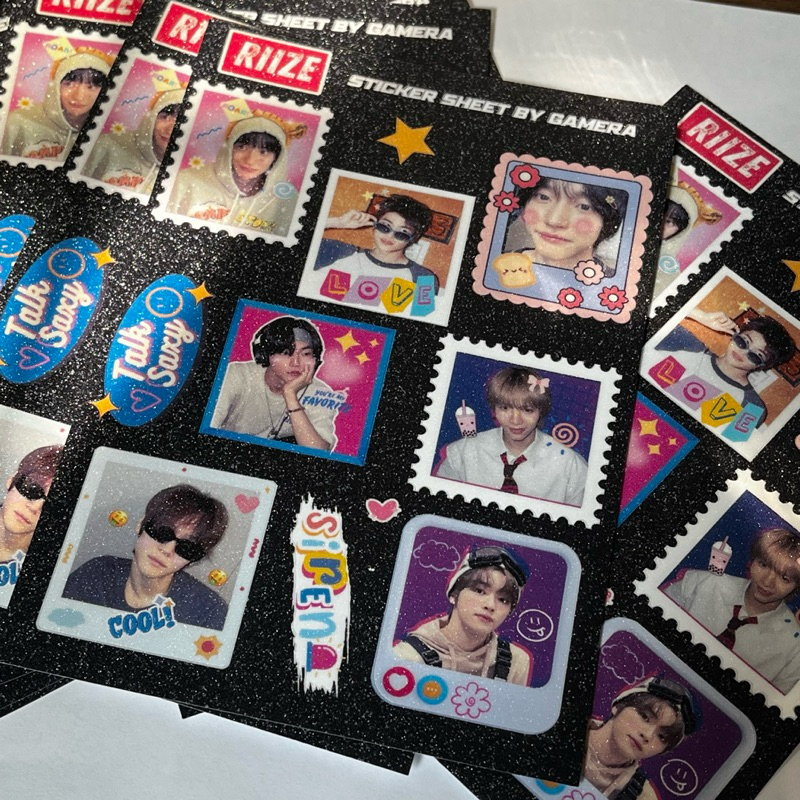 Jual Riize Glitter Sticker Sheet (waterproof) | Shopee Indonesia