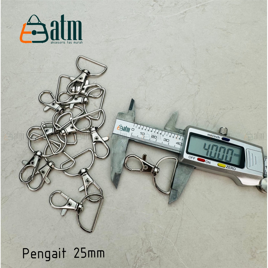 Jual Kait Tas / Kew Kew / Cantolan Murah 25mm Harga per Lusin | Shopee ...