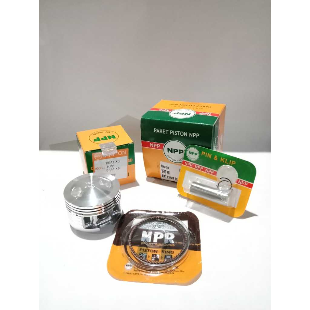 Jual PISTON KIT SEHER KIT BEAT XB OS STD 50 NPP Original 100% | Shopee ...
