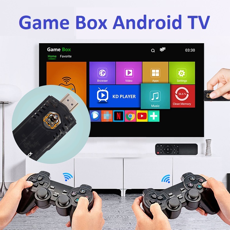 Jual Gamebox Android TV Box Game Stik Retro Game Console Gamebox ...