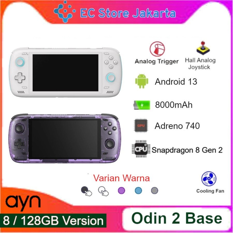 Jual AYN Odin 2 Base Handheld Portable Video Game Console Android OS