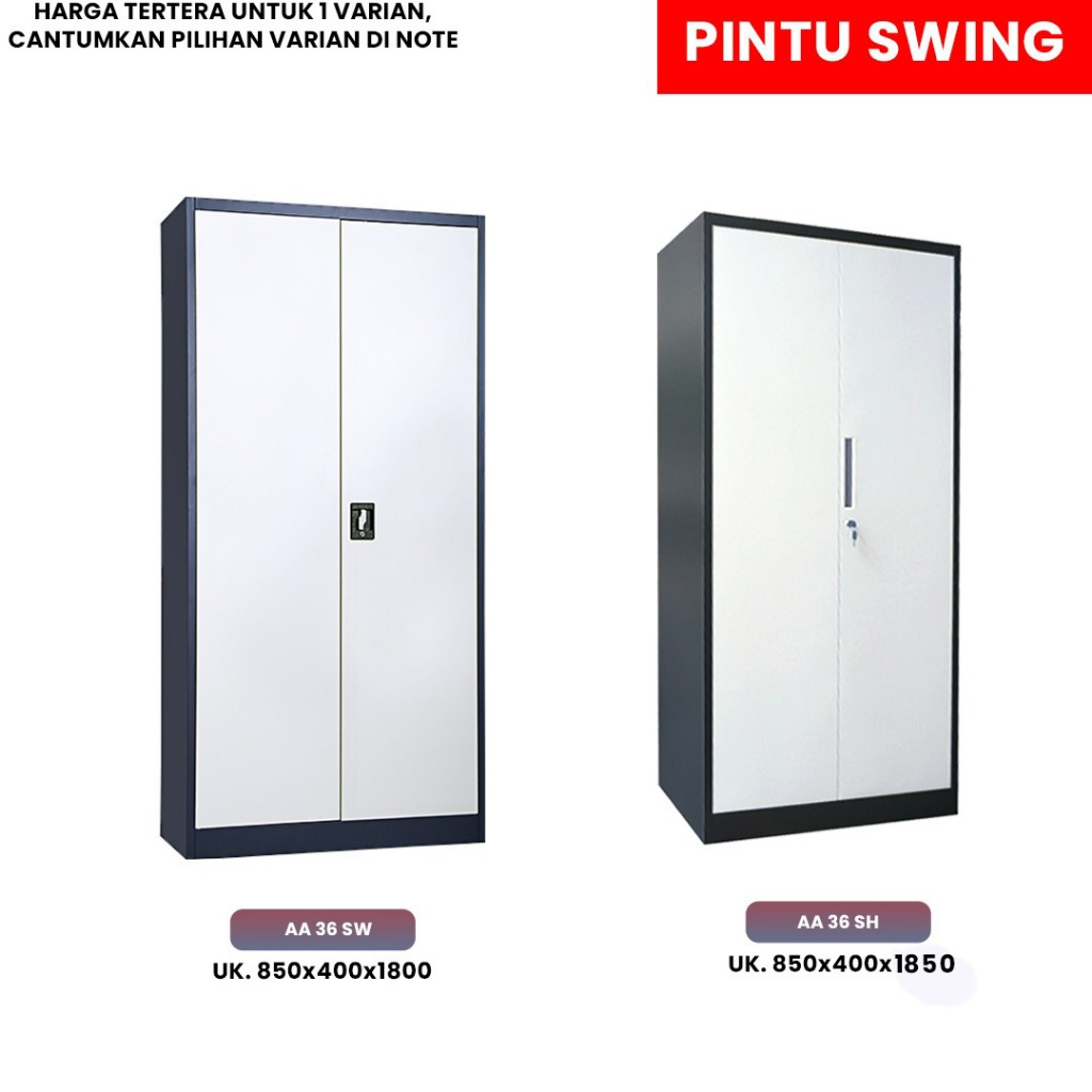 Jual Lemari Arsip Besi Sliding Kaca 2 Pintu | Lemari Arsip Kantor ...